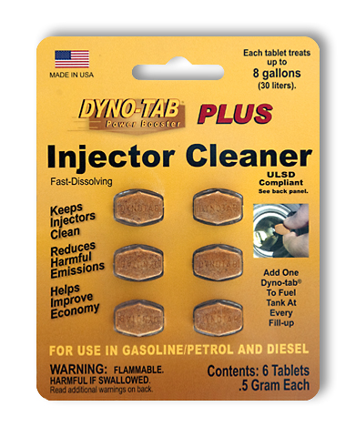 Dyno-tab® Plus Injector Cleaner 6-tab Card